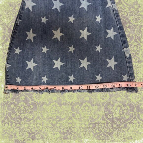 Judy Blue Women's Star Bellbottoms Wide Leg Jeans Size 29 - Picture 10 of 11